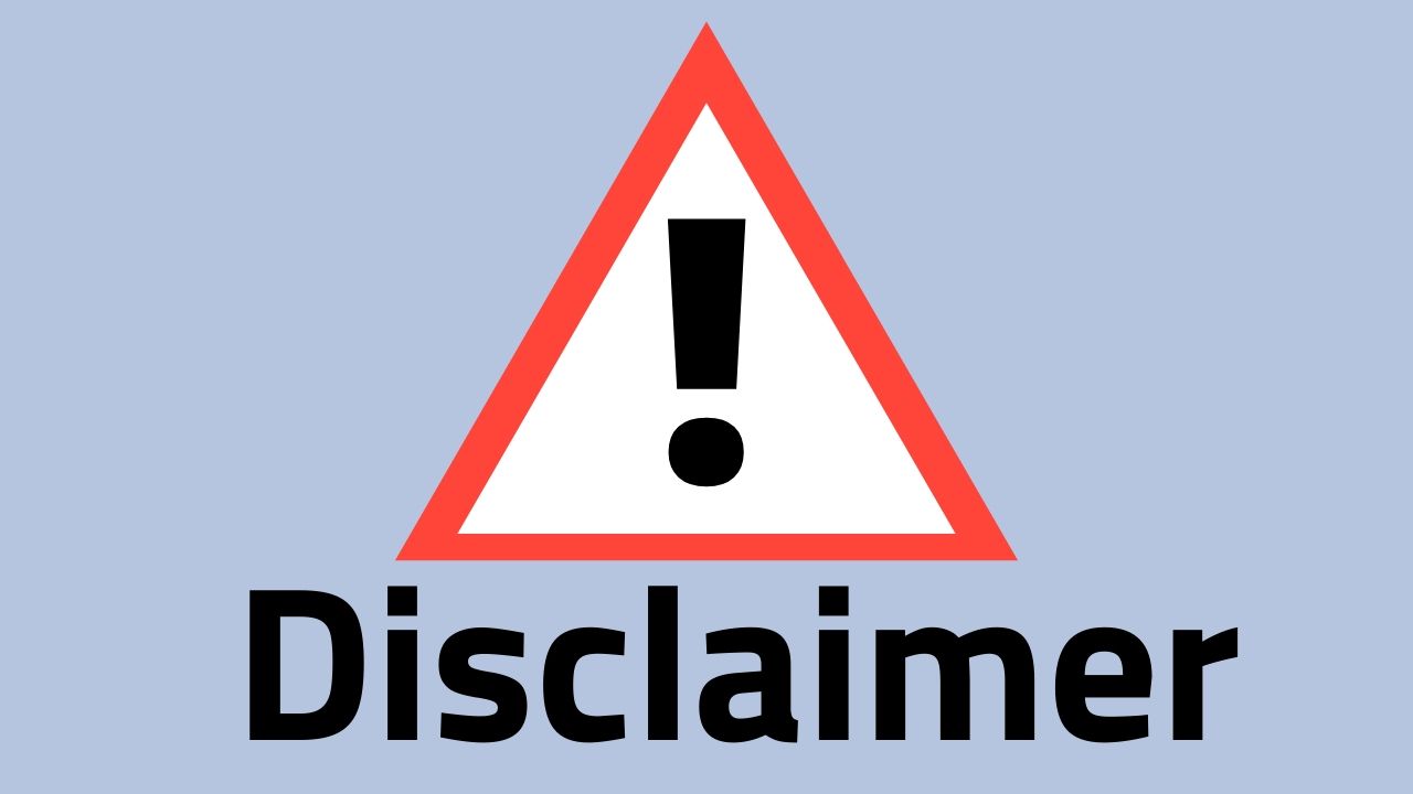 disclaimer